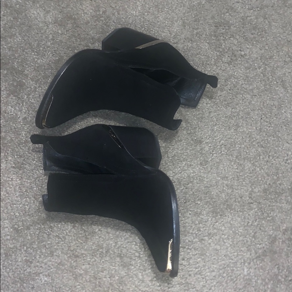 Black booties